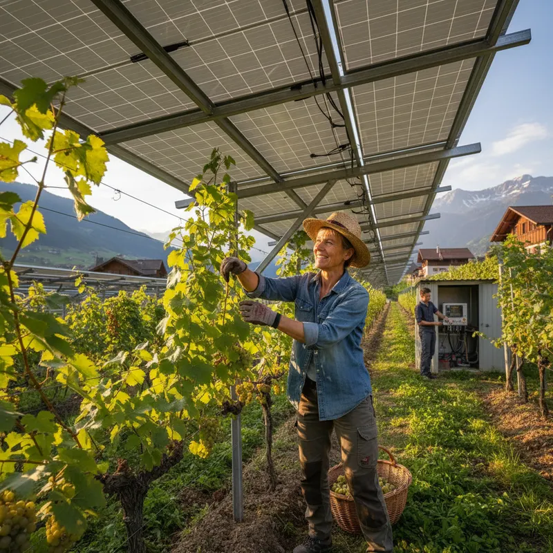 agrivoltaïsme — exemple