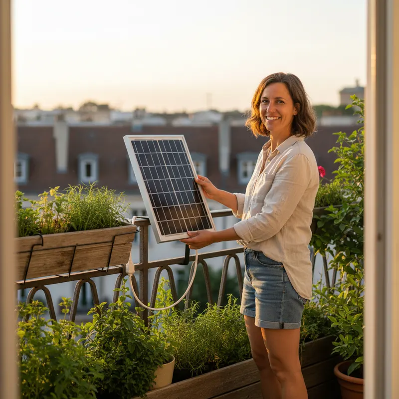 kit solaire plug and play — exemple