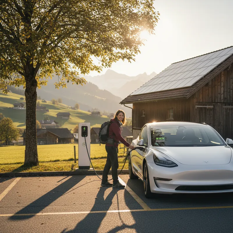 Recharger sa voiture électrique gratuitement : mythe ou réal — exemple